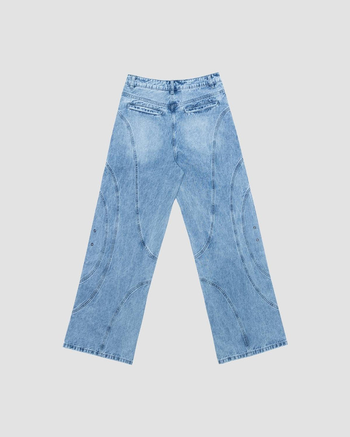 Ascending Blue Denim