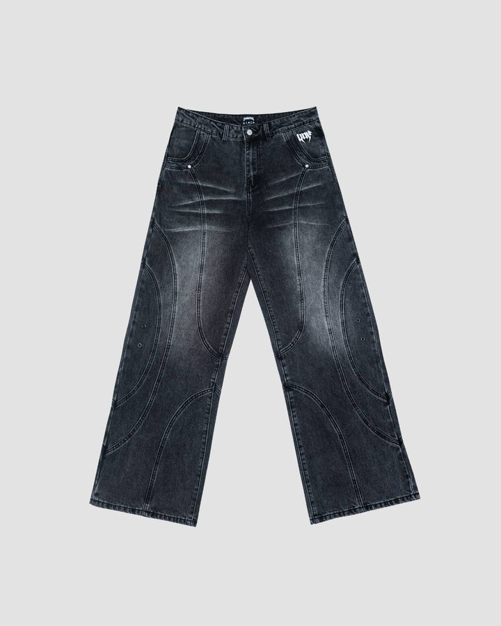 Ascending Black Denim