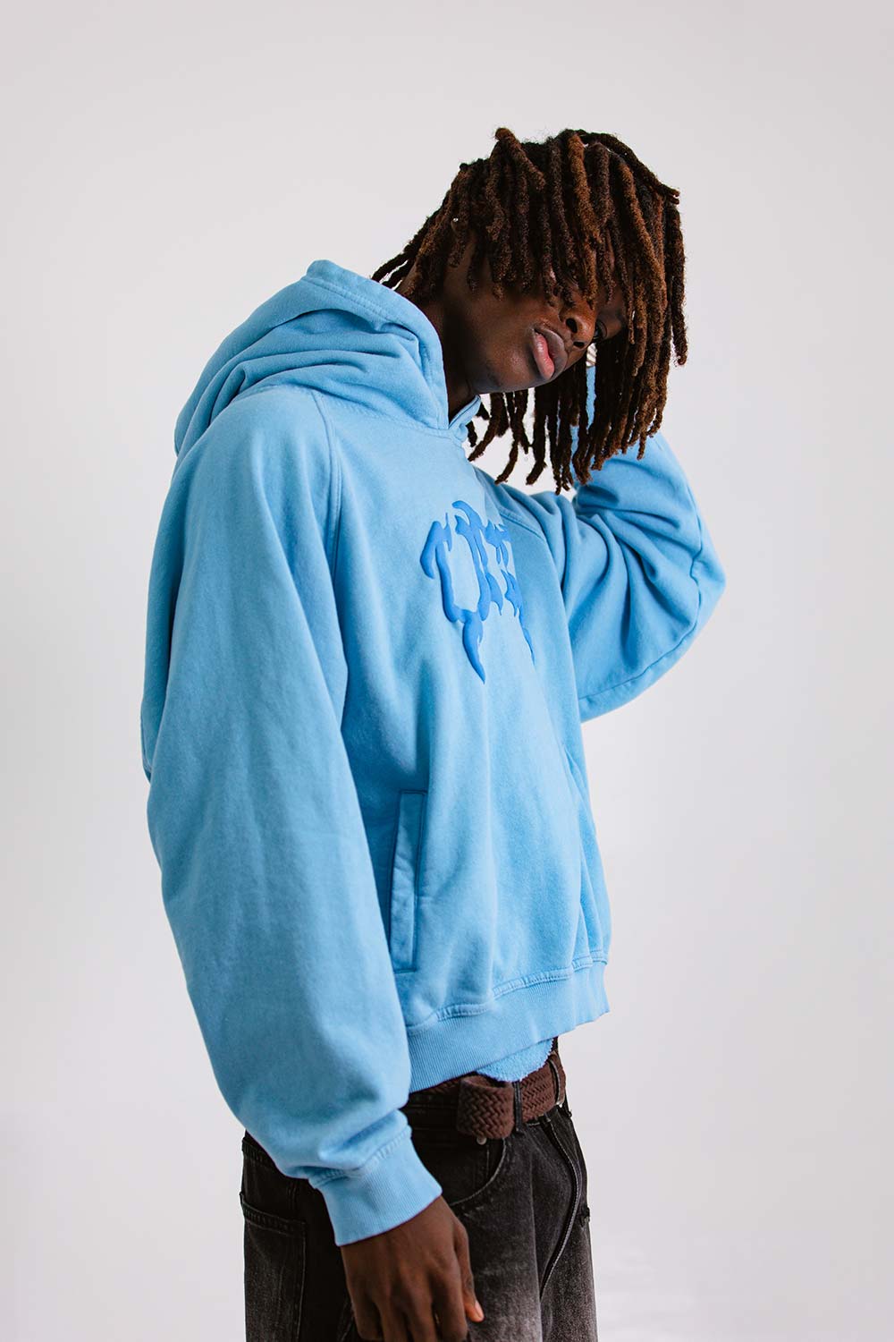 Blue Monochrome Hoodie