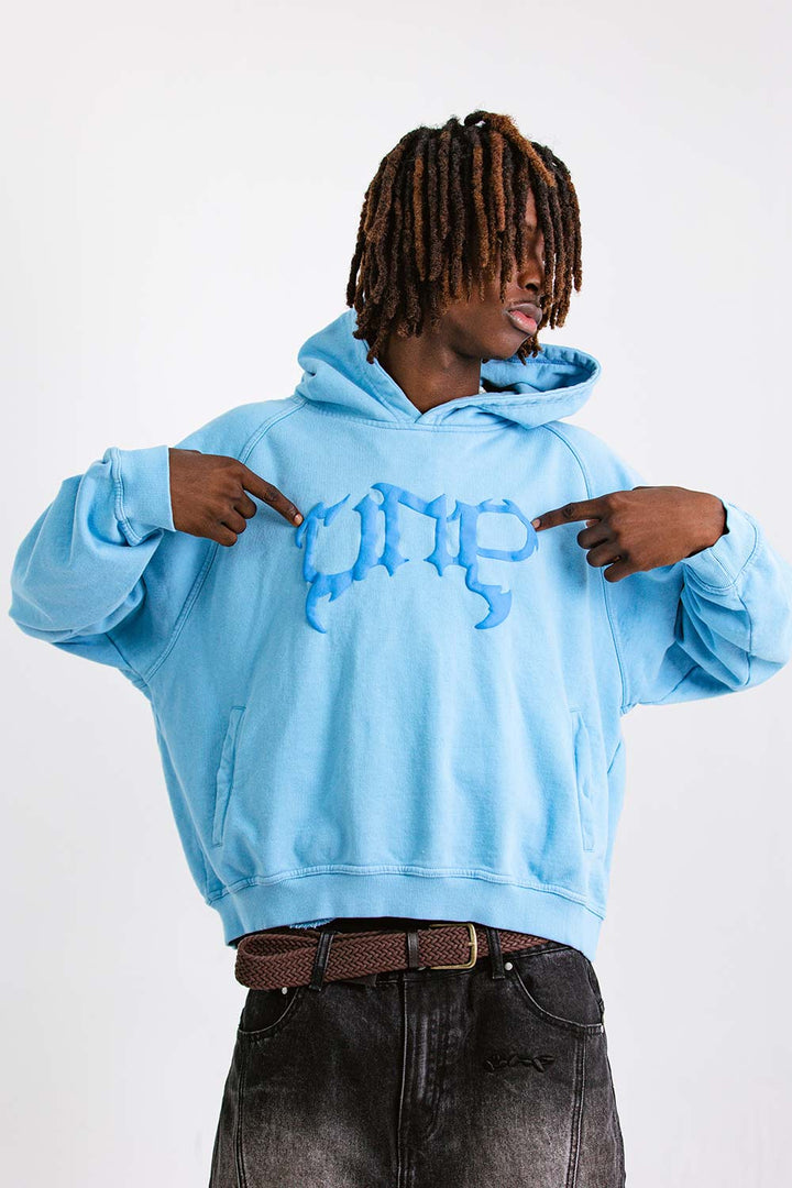 Blue Monochrome Hoodie